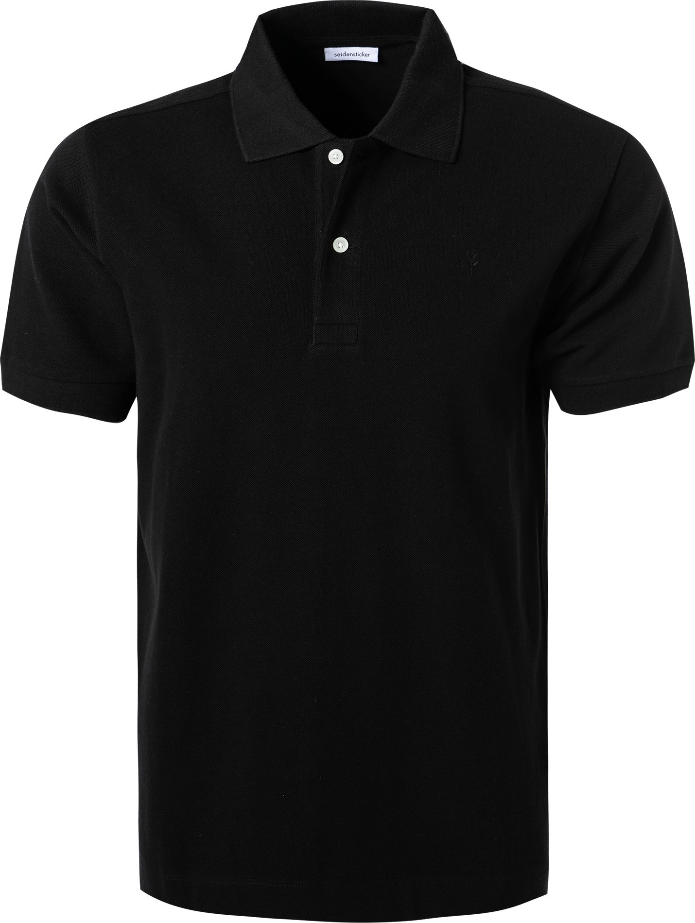 Seidensticker Herren Polo-Shirt schwarz