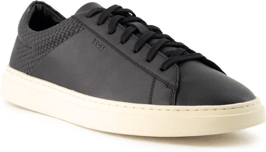 BOSS Black Herren Schuhe schwarz Glattleder