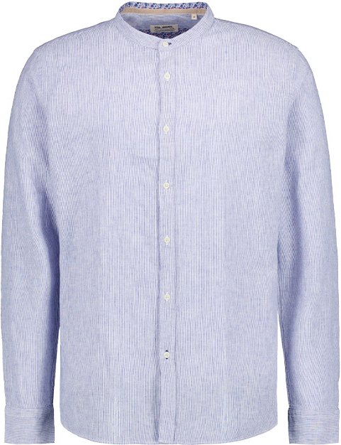 FIL NOIR Herren Hemd blau gestreift