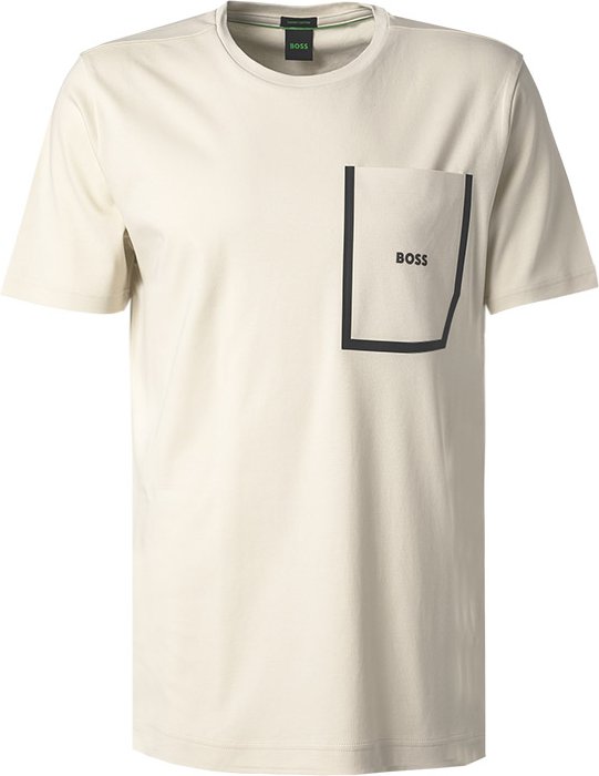 BOSS Green Herren T-Shirt beige