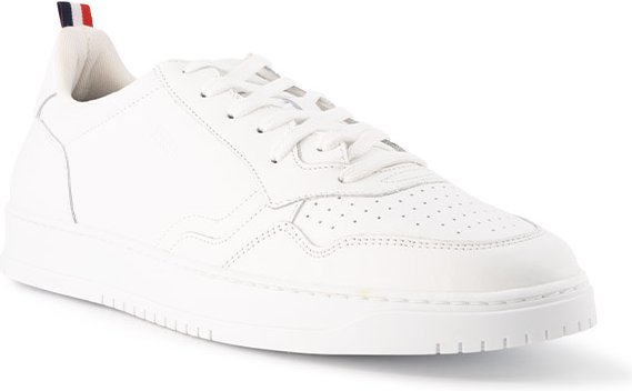 HECHTER PARIS Herren Sneaker weiß Glattleder