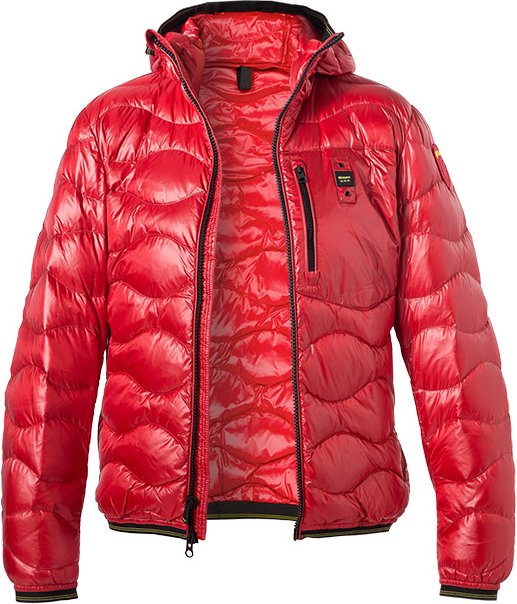 Thumbnail - Blauer. USA Herren Daunenjacke rot unifarben