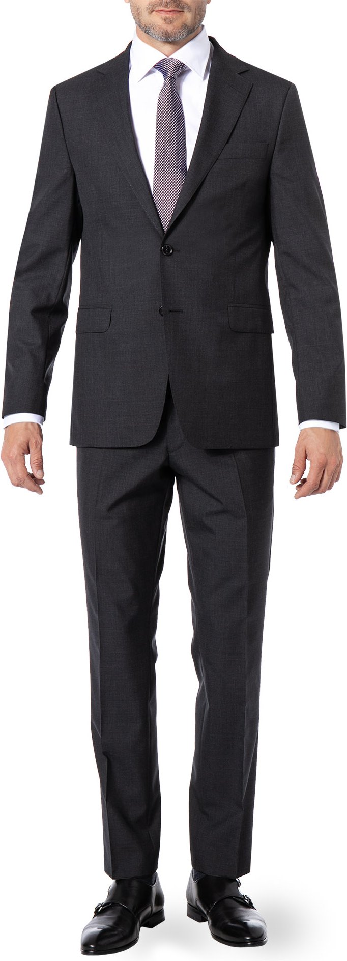 OSCAR JACOBSON Herren Anzug grau