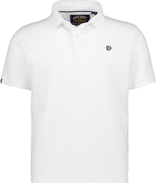 Superdry Herren Polo-Shirts weiß