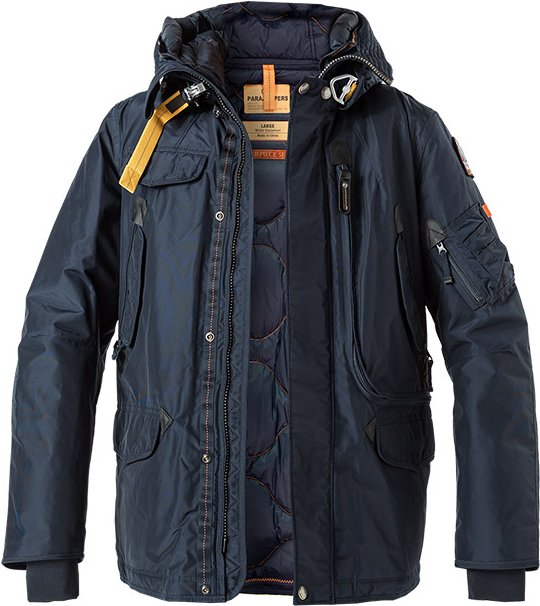 Thumbnail - PARAJUMPERS Herren Daunenjacke blau unifarben