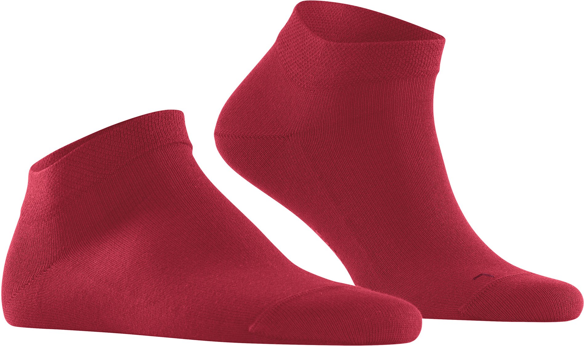 Falke Herren Socken rot Baumwolle & Mix unifarben