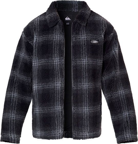 Quiksilver Herren Jacke grau kariert