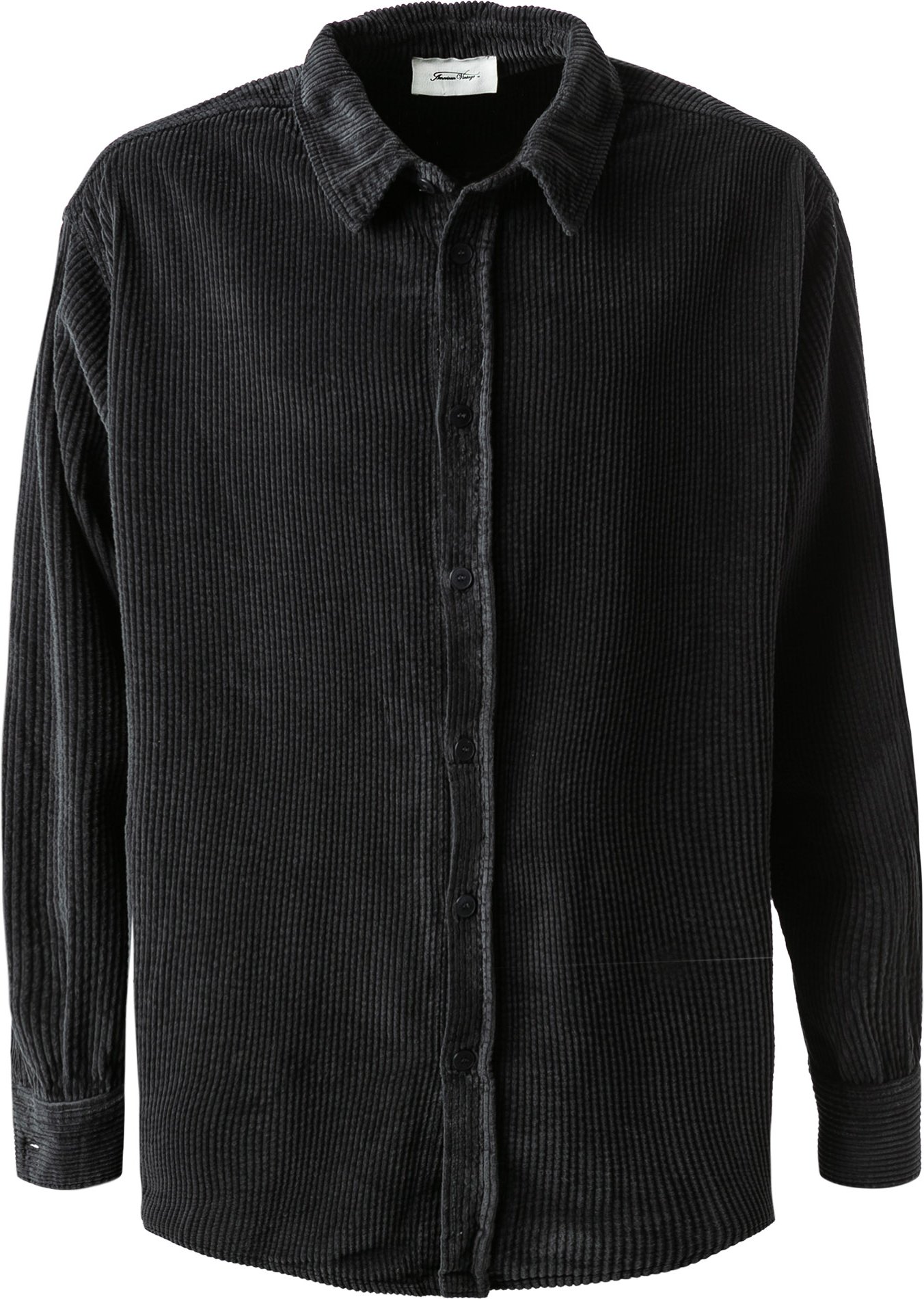 American Vintage Herren Overshirt schwarz