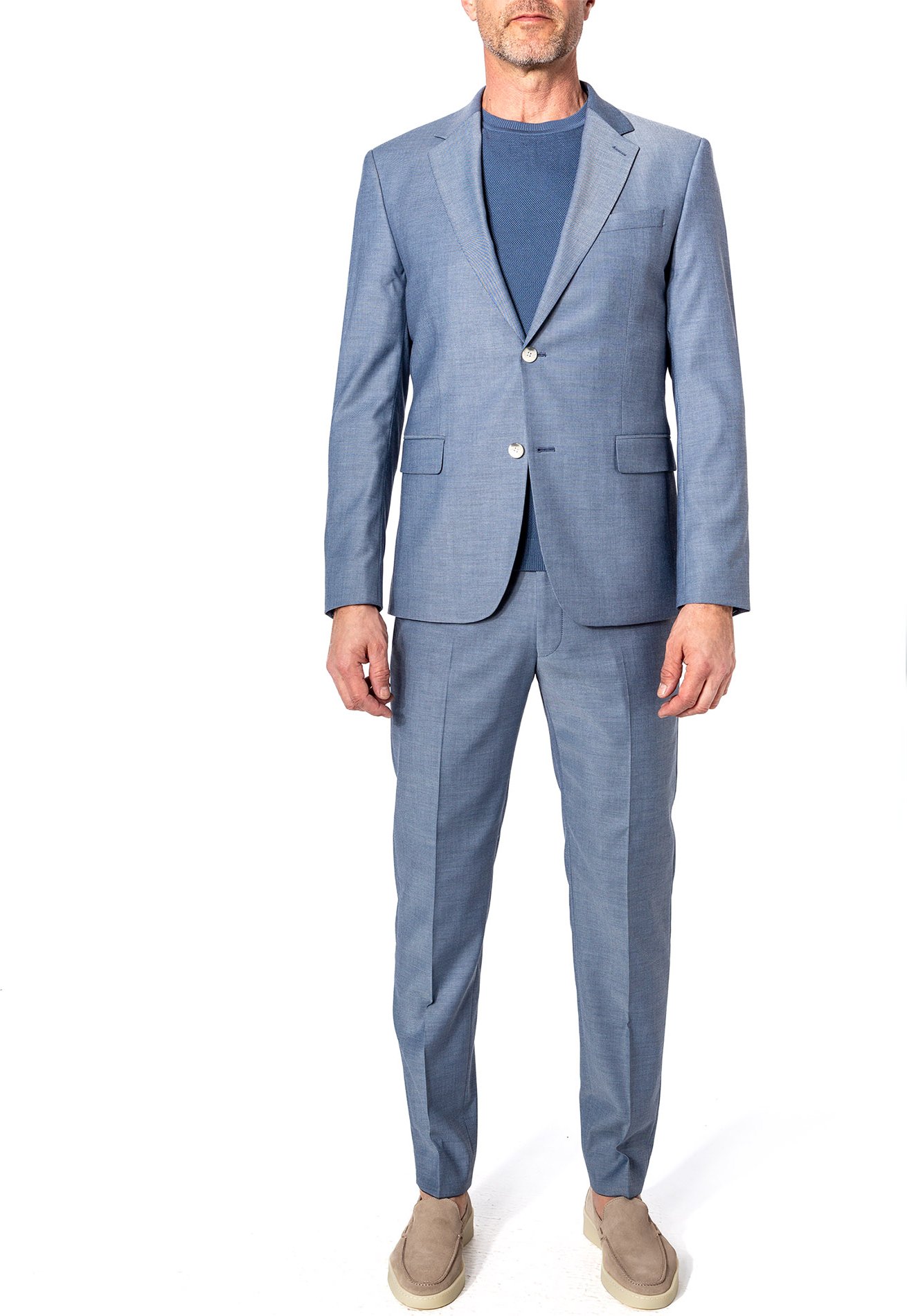 Thumbnail - Strellson Herren Anzug blau Slim Fit