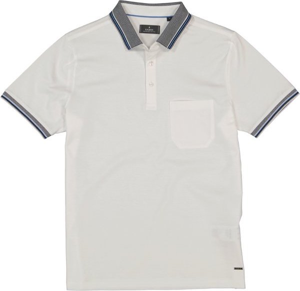 RAGMAN Herren Polo-Shirt weiß