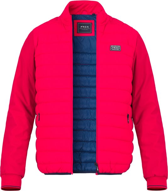 Thumbnail - N.Z.A. Herren Jacke rot unifarben
