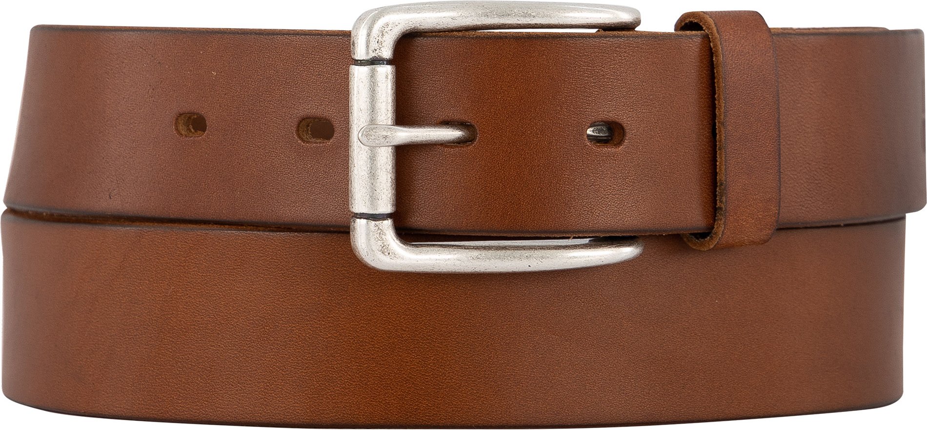 Thumbnail - Marc O'Polo Herren Gürtel braun Glattleder