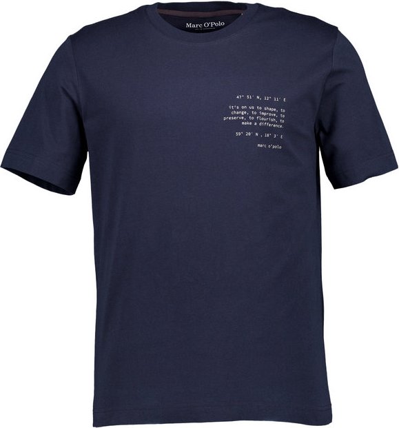 Marc O'Polo Herren T-Shirt blau