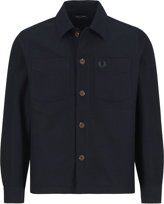 Fred Perry Herren Overshirt beige
