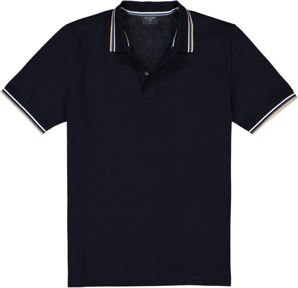 Thumbnail - OLYMP Herren Polo-Shirt blau
