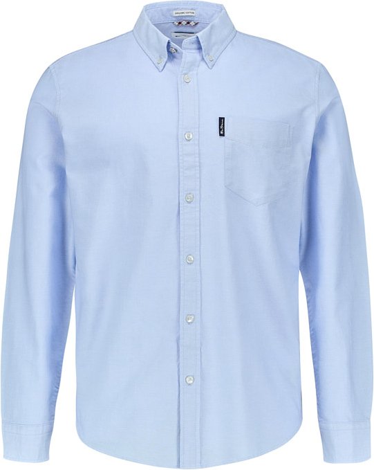 Ben Sherman Herren Hemd blau