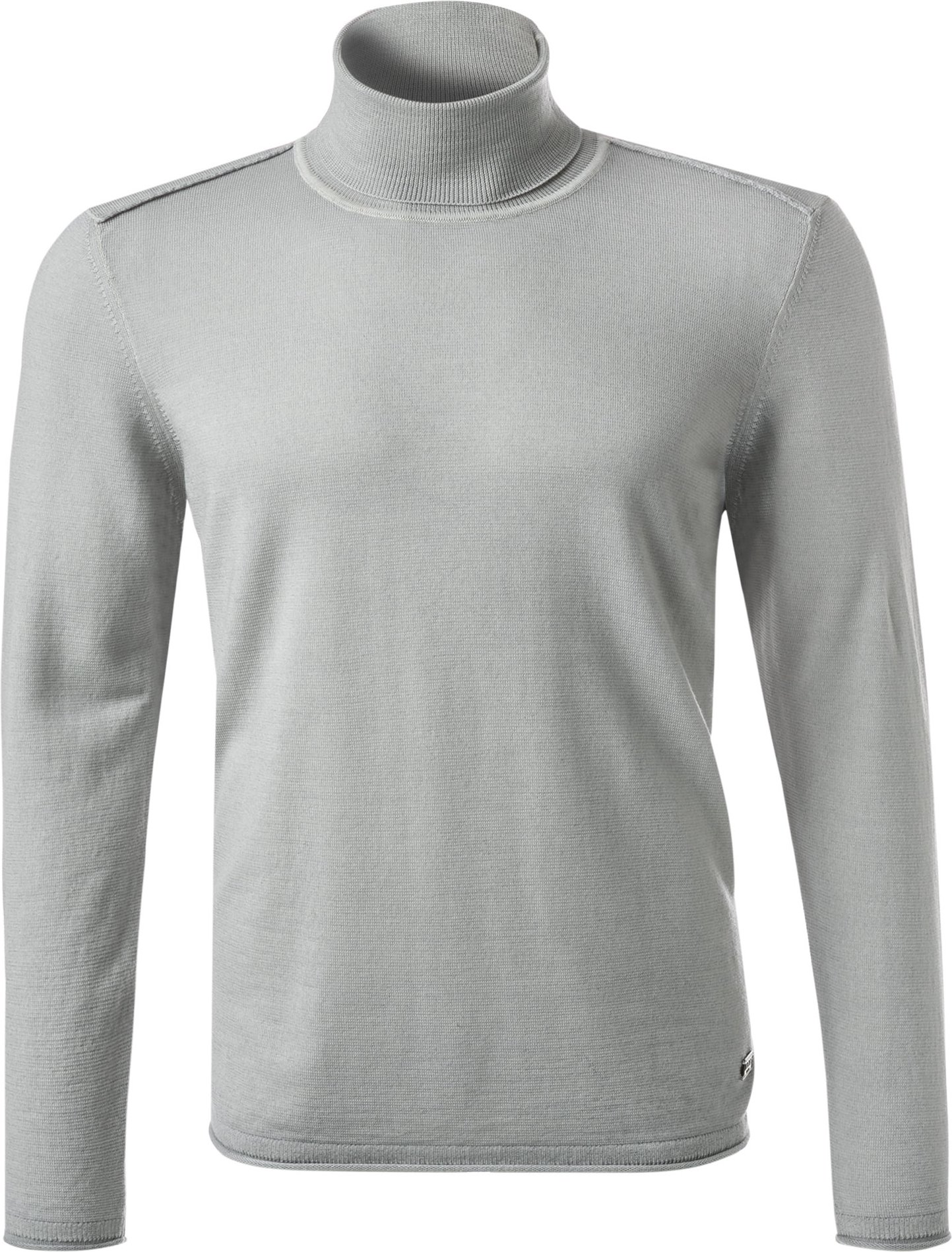 JOOP! Herren Rollkragenpullover grau unifarben