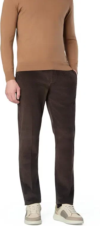 BOGGI MILANO Herren Hose braun Slim Fit