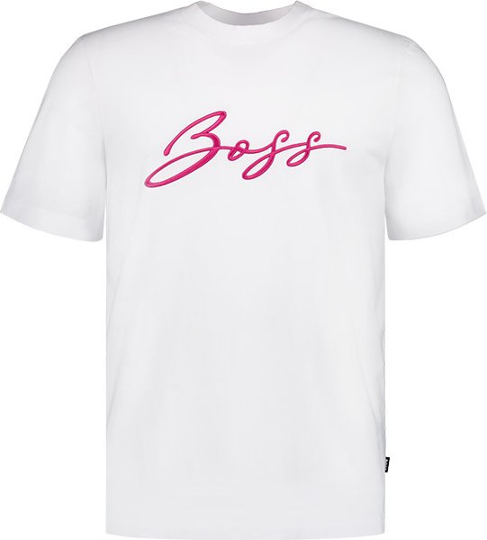 BOSS Black Herren T-Shirt weiß