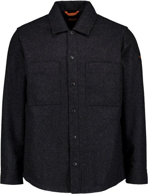 BOSS Orange Herren Hemden grau meliert