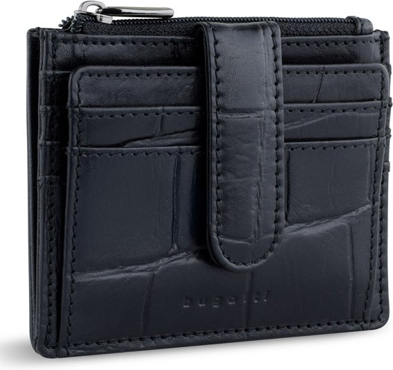 bugatti Herren Geldbörse schwarz