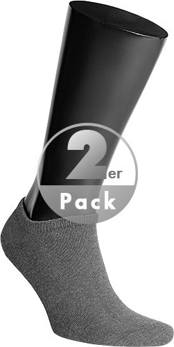 Tommy Hilfiger Herren Sneakersocken grau Baumwolle & Mix unifarben