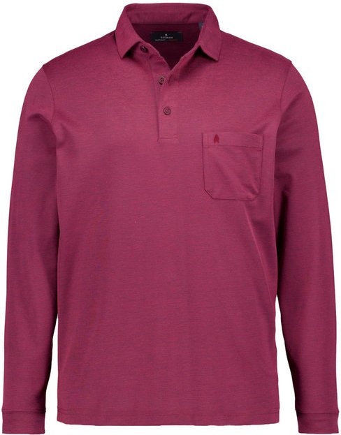 RAGMAN Herren Polo-Shirt rot