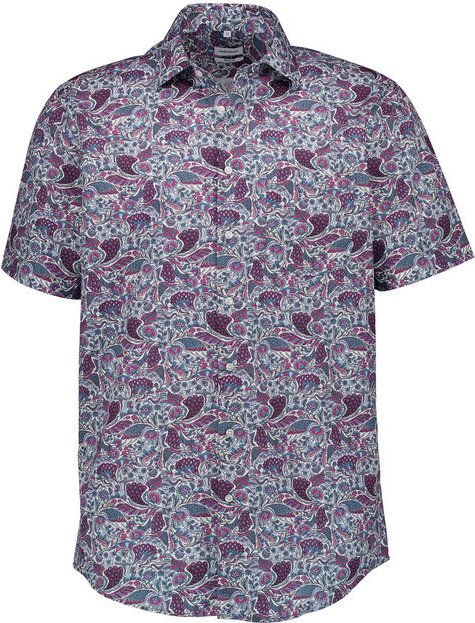 Seidensticker Herren Kurzarmhemd grün