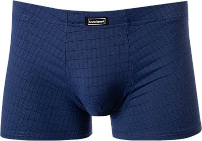 Thumbnail - bruno banani Herren Shorts blau Mikrofaser/Funktion unifarben