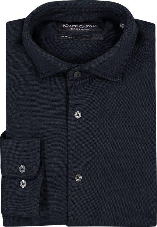 Marc O'Polo Herren Hemd blau