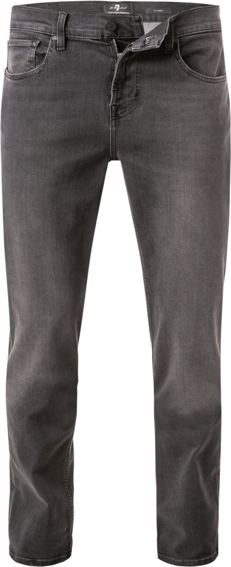 Thumbnail - 7 for all mankind Herren Jeans grau