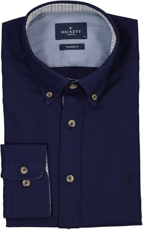 HACKETT Herren Hemd blau