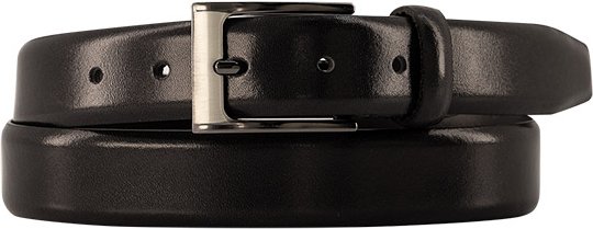 Thumbnail - Lindenmann Herren Gürtel schwarz Glattleder