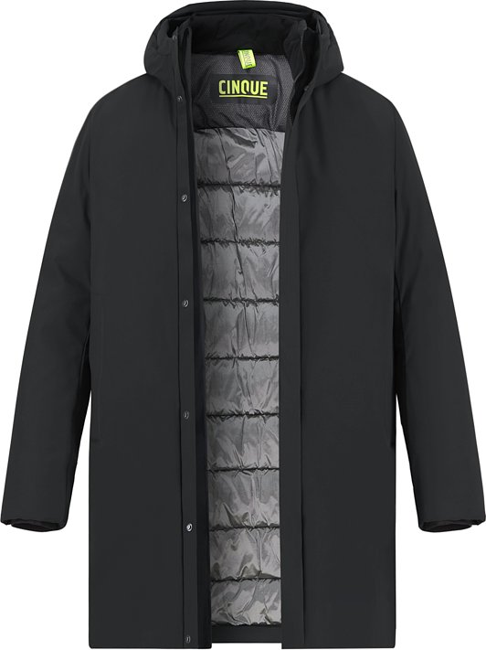 Thumbnail - CINQUE Herren Parka schwarz
