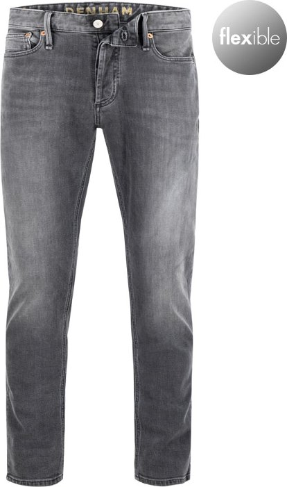 DENHAM Herren Jeans grau Slim Fit