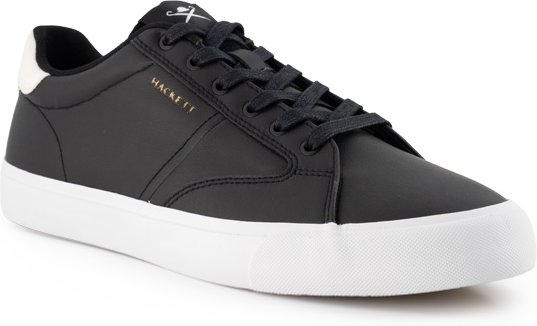 HACKETT Herren Schuhe schwarz Glattleder
