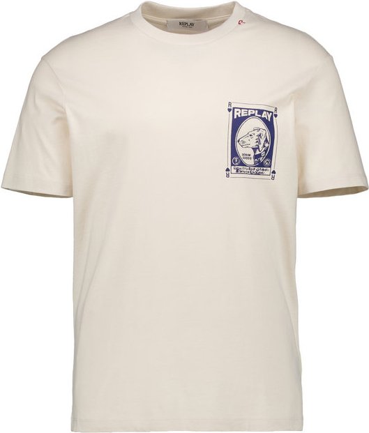Replay Herren T-Shirt beige