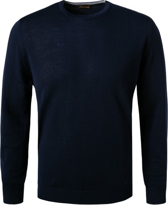 Thumbnail - Stenströms Herren Pullover blau unifarben