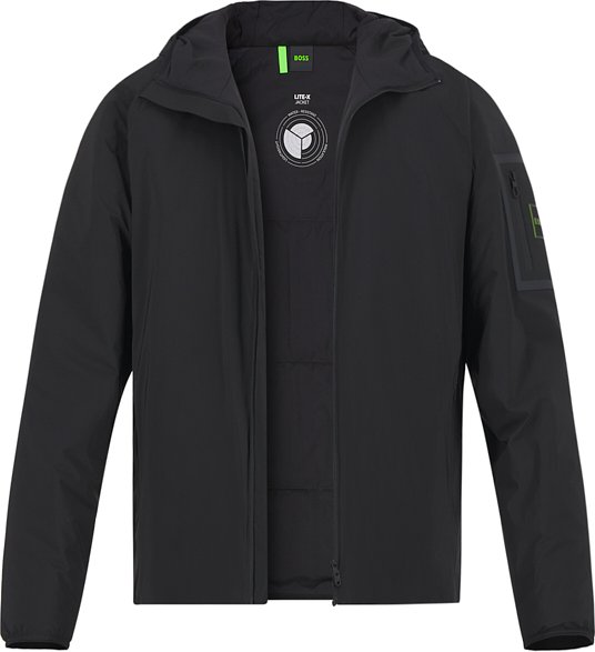 BOSS Green Herren Jacke schwarz unifarben