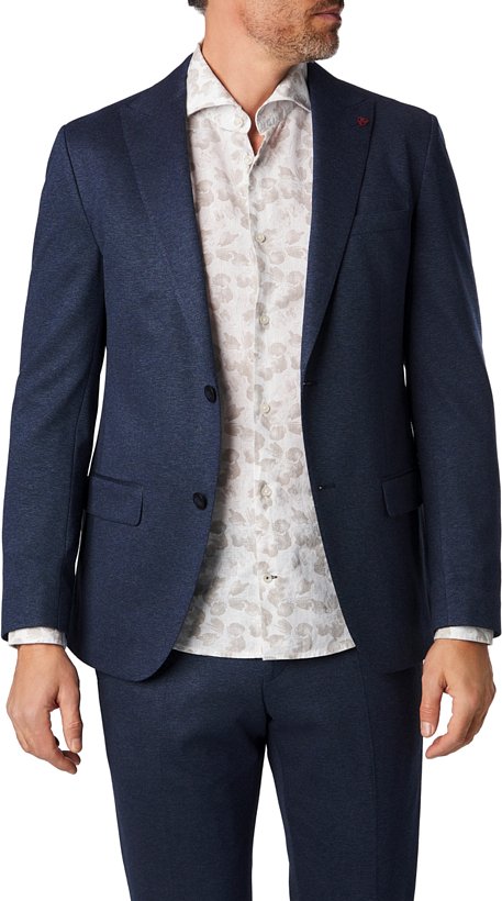 ROY ROBSON Herren Sakkos blau Slim Fit