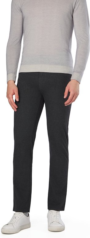 Pierre Cardin Herren Hose grau meliert