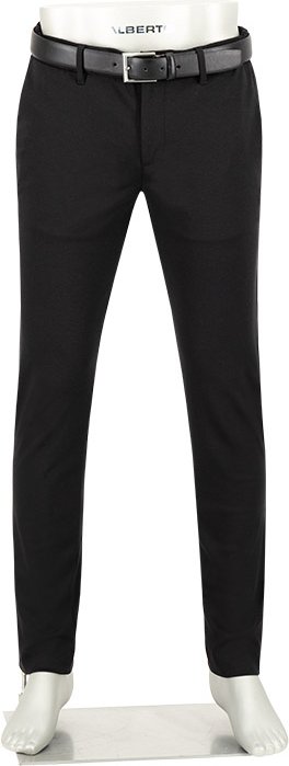 Thumbnail - Alberto Herren Hosen schwarz Slim Fit