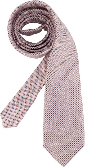 Ascot Herren Krawatte rosa Gemustert