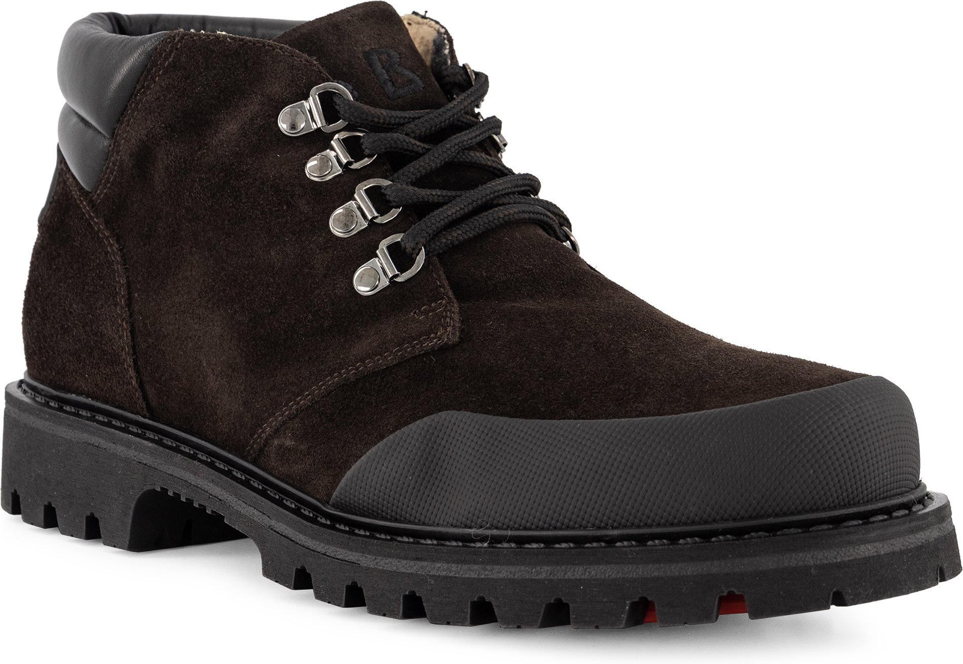 Thumbnail - BOGNER Herren Schnürschuhe schwarz Velours