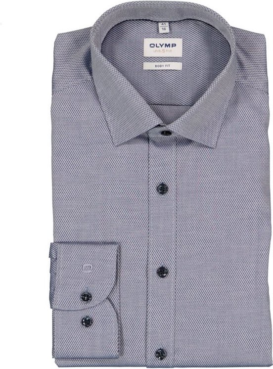 OLYMP Herren Hemd blau