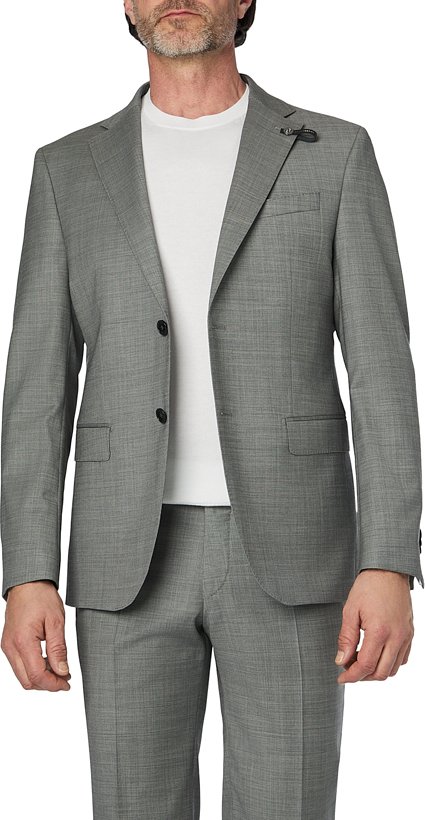 Thumbnail - BALDESSARINI Herren Sakko grau meliert Slim Fit
