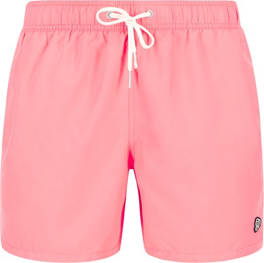 Superdry Herren Badeshorts rot unifarben