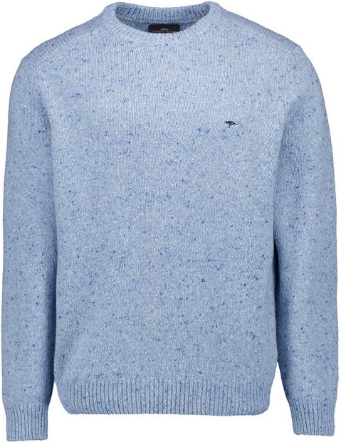 Fynch-Hatton Herren Pullover blau unifarben