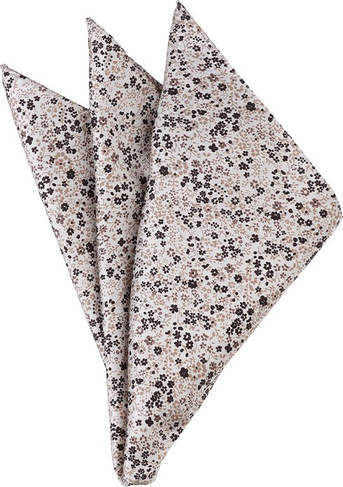 Blick. Aqua Herren Einstecktuch beige