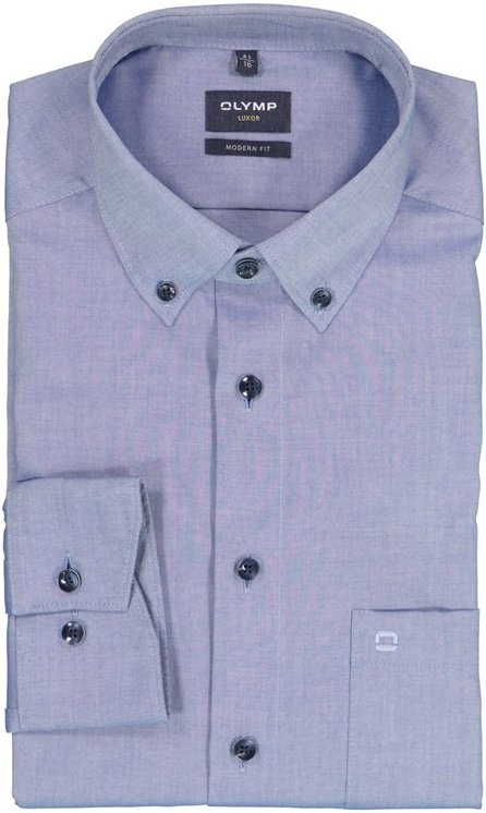 OLYMP Herren Hemd blau